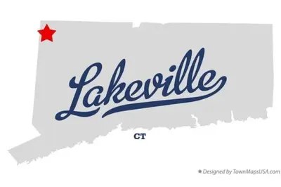 a sign for a restaurant with the word keeblerille at Walk to the Outfield of Lime Rock Park in Salisbury
