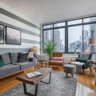 Modern Bright Times Sq 1BR w Indoor pool NYC-8