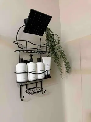 a black shelf with a laptop on a wall at Modern, Cozy Hudson Valley Escape 1 Hr From NYC in Putnam Valley