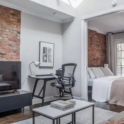 West Village 1br w balcony skylight NYC-1167