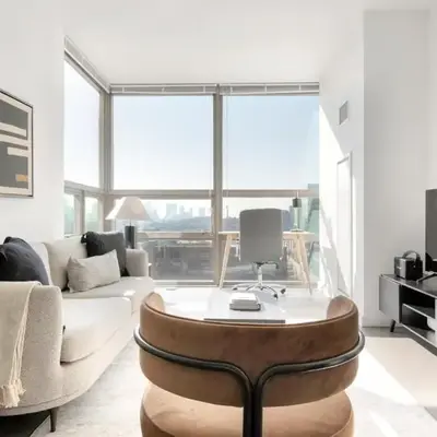Hoboken 2BR w Doorman Gym WD nr shuttle NYC-717