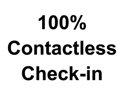 a poster with the words confidence check in at East Harlem Hostel in New York