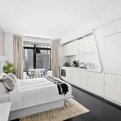 Financial District studio w WD gym elevator NYC-1359