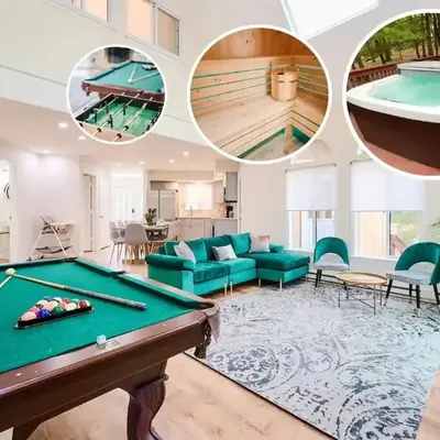 Wonderful Family Place w/HotTub/Sauna/Billiard/Private Pool