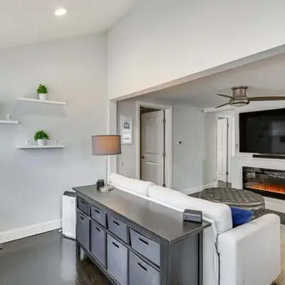 Modern Terryville Cottage with Deck and Lake View!
