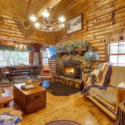 Lake and Beach Access at Lake Luzerne Cabin!