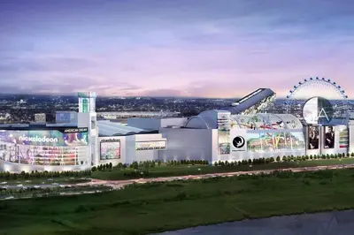 a rendering of a amusement park with a roller coaster at Home Sweet Home - near NWK & NYC w/free parking in Newark