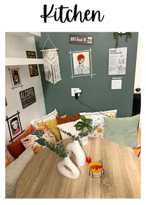 a bedroom with a bed with a toy tree on it at Not operating in Jackson Heights