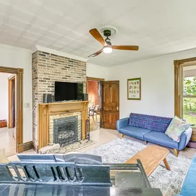 Family Home with Yard and Fire Pit in Middleburgh!