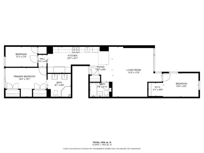 a floor plan of a house at Designer Home in Diplomat District in New York