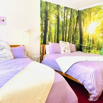 Lotus Family Suite w 2 Beds Kitchenette 4