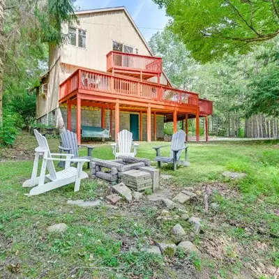 Pet-Friendly Home with Beach in Northville!