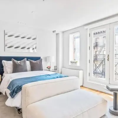 Luxe Studio with Charming Juliet Balcony