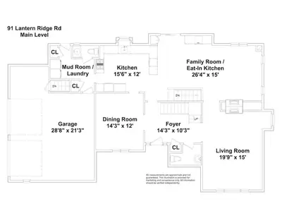 a floor plan of a house at Green Utopia in Wilton