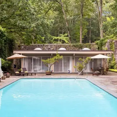 Midcentury Modern ZenHouse Sculptor Studio