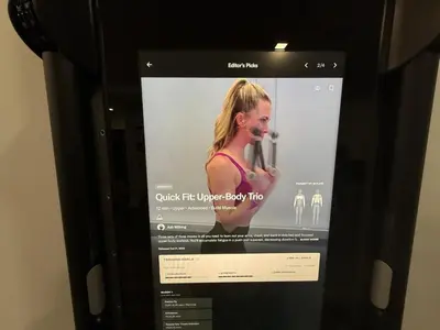 a tablet screen of a website on a phone at The Luxury Suite - 1BR with Gym & Office in Paterson