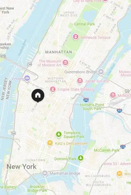 a map of new york city at Chelsea Gem Modern 2BR Apt Prime 23rd & 7th Spot in New York