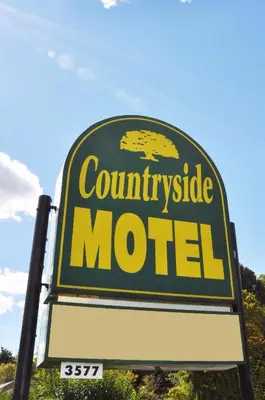 a sign for a motel at Countryside Motel in Fishkill