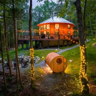 Mount Snow Yurt - Hot Tub