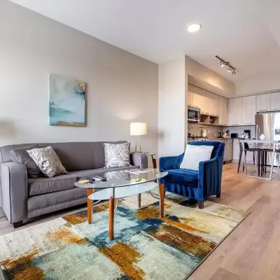 Modern Apt with Harbor Views
