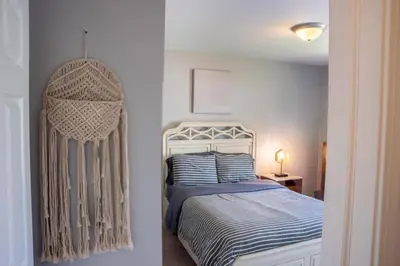 a bedroom with a bed in a room at 11 - 4 Bedrooms 3 Baths Sleeps up to 10 in Plainville
