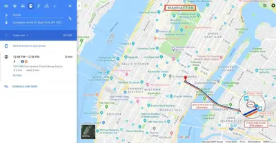 a map of a city with a google maps at Luxury 2 bedrooms 2 bathrooms Corner Apartment Breathtaking City Views Modern Retreat in Sunnyside