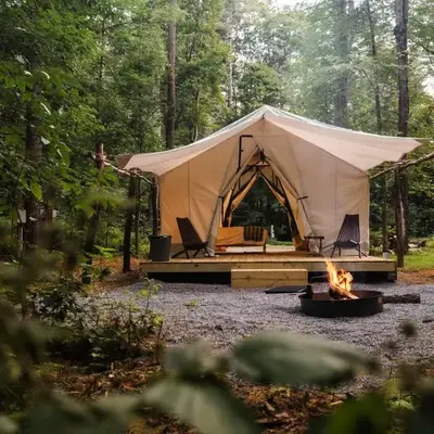 Gorgeous Safari Tent in the Lake George Area of the Adirondack Mountains