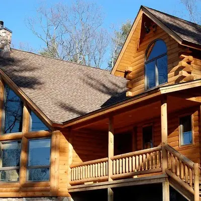 Rustic Log Cabin in the Catskills