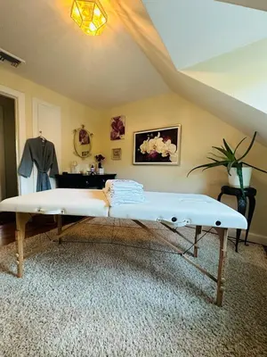 a bed in a room with a ceiling at Luxury Estate Elegant Private The White Lion Manor in Middletown