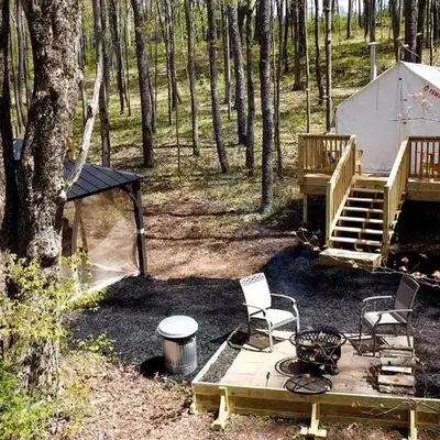 Luxurious Safari Tent in Cooperstown