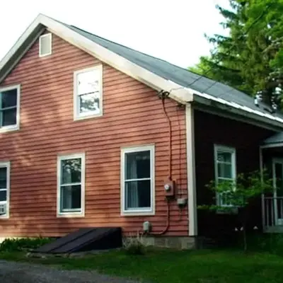 Hilltop Cottage Rental Overlooking Creek near Albany in Upstate New York