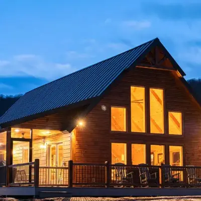 Fully Loaded Riverfront West Branch Fishing Cabin