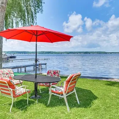 Private Dock Lakefront Gem on Saratoga Lake