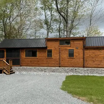 Tiny Cabin #3 by Windham NY Escape 'Forest View'