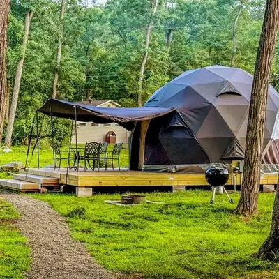 Cozy Mountain Dome Escape in the Catskills