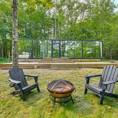 Waterfront Durham Getaway with Deck and Trails!