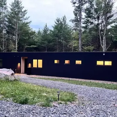 Modern Family Retreat in the Catskills Wilderness