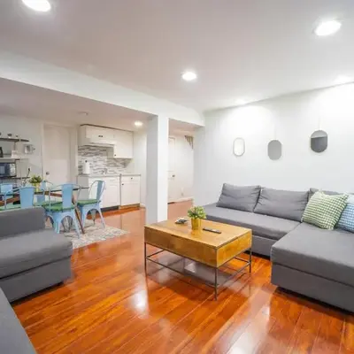 Bright 3bed basement with backyard & free parking