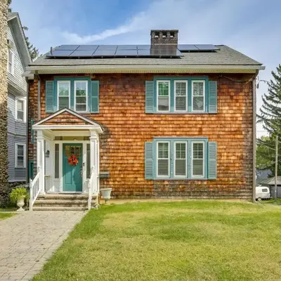 Walk to Hudson River Waterfront Newburgh Home