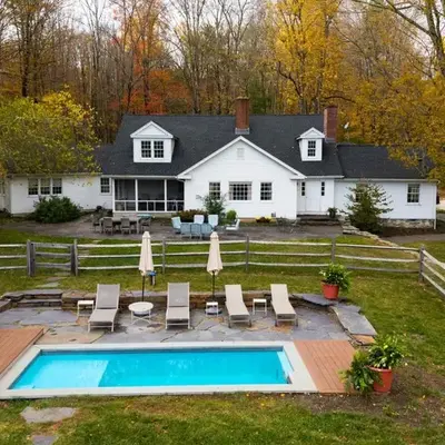 Elegant 7BR Estate with Pool & Hot Tub in Berkshires