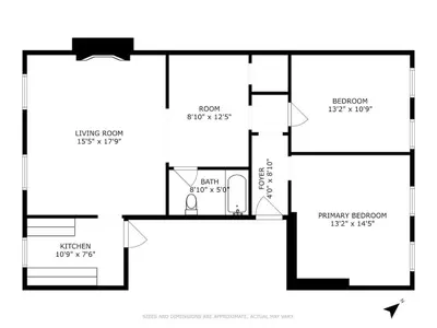 a floor plan of a house at State-of-the-Art Loft-Style 2Br Apartment - Laundry - Chelsea in New York