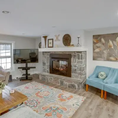 5 Mi to Mt Snow Secluded Family Home with Game Area