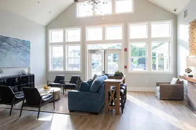 a living room with a table and chairs at Landing Spectacular 2BD Yoga Studio Game Room in Vernon