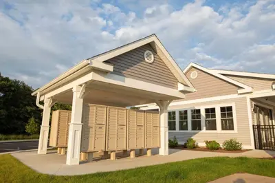a house with a garage at Landing Spectacular 2BD Yoga Studio Game Room in Vernon