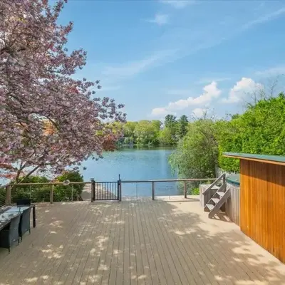 Cherry Blossom Lake House