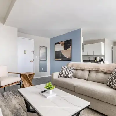 Landing Stylish 1BD Gym