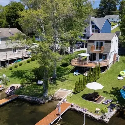 Waterfront Cottage at Highland Lake with Dock