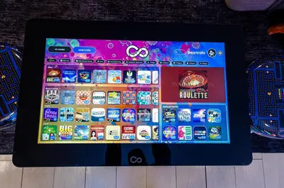 a tv screen with a bunch of icons on it at Bear Trails Retreat-Pocono Getaway Near Kalahari in Pocono Summit