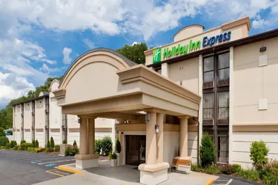 a rendering of the front of a hotel at Holiday Inn Express Southington by IHG in Southington