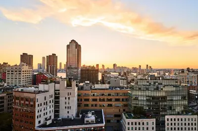 a view of a city skyline with buildings at Sheraton Tribeca New York Hotel in New York